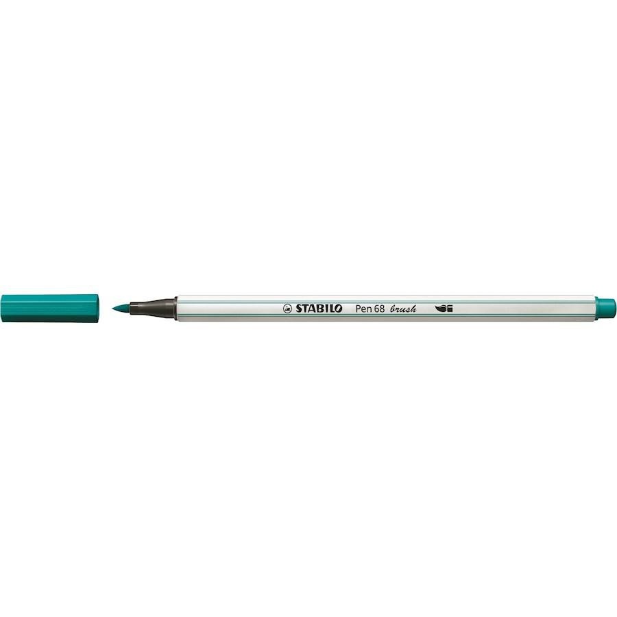 STABILO PEN 68 BRUSH 51-BLU TURCHESE