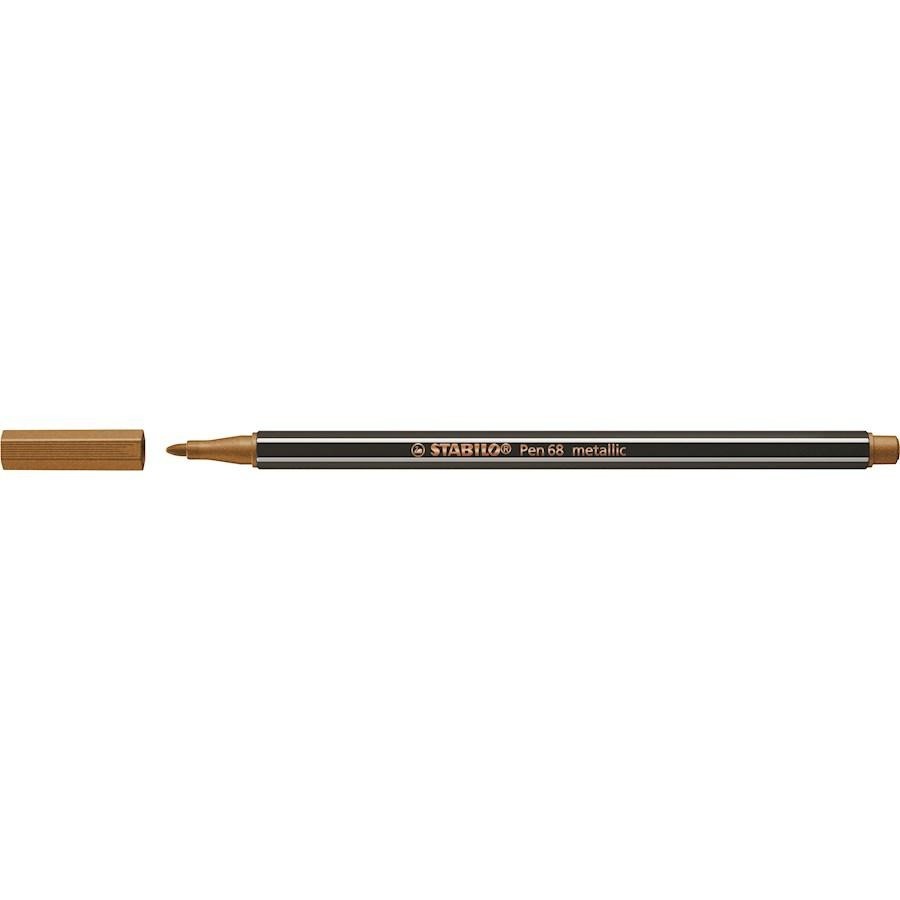 Pennarello PEN 68 Metallic STABILO BRONZO 820