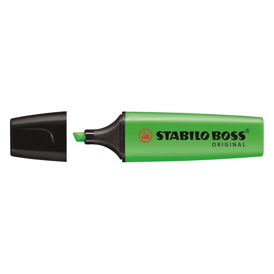 Evidenziatore STABILO BOSS 33-VERDE