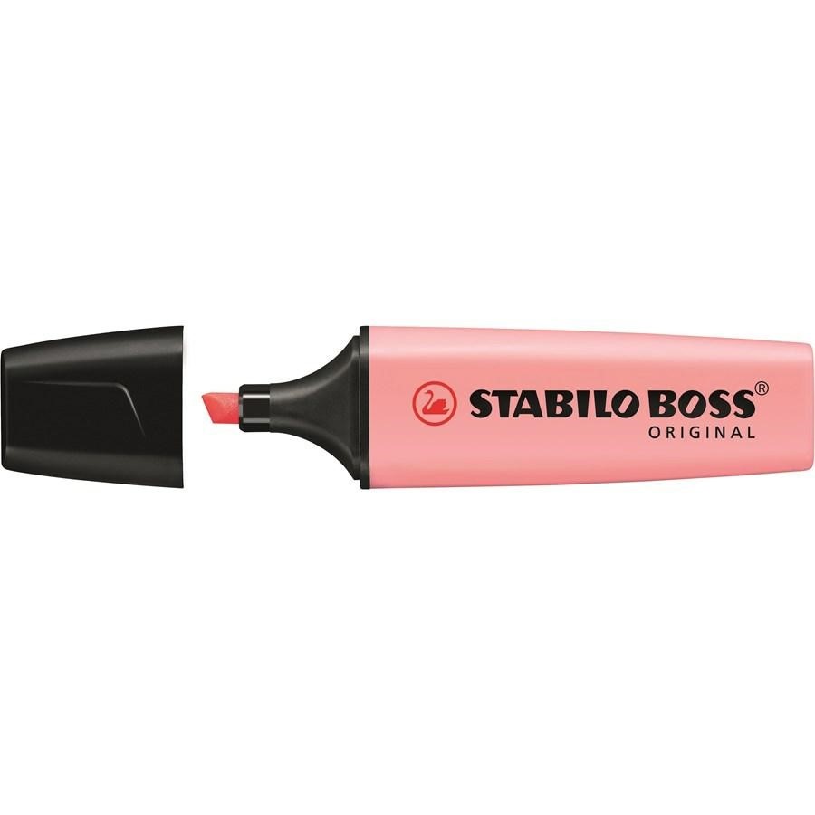 Evidenziatore STABILO BOSS Pastel 129-ROSA ANTIC