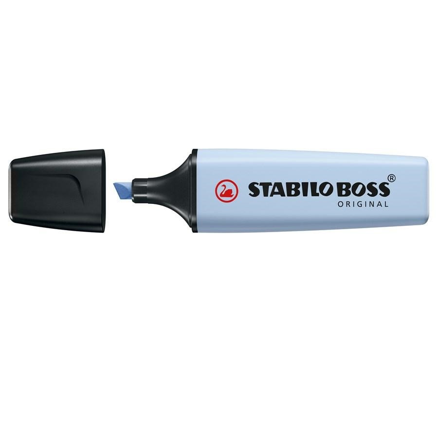 Evidenziatore STABILO BOSS Pastel 111-AZZURRO GHIACCIO