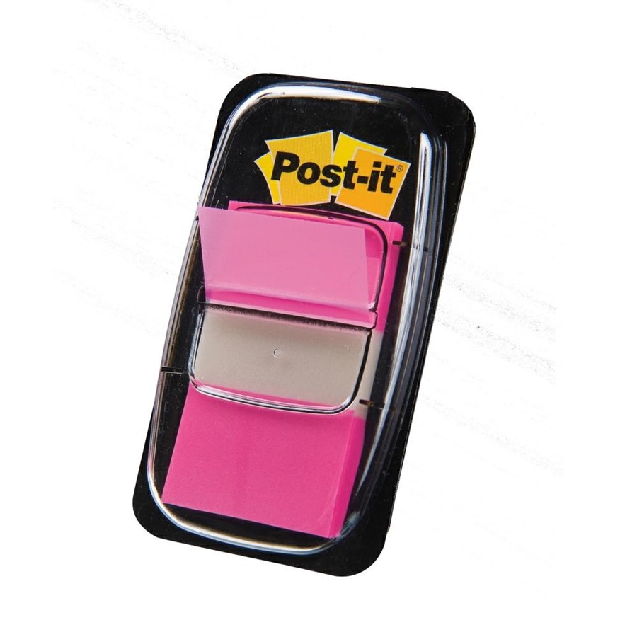 POST-IT SegnaPagina(Piccolo) 3M ROSA VIVACE index 680 21