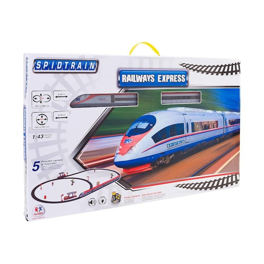 TRENO B/O C/PISTA/L/S 50 PZ 1:87