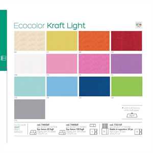 CARTA REGALO 100X70 ECOCOLOR KRAFT LIGHT 50FF *74450LIT*