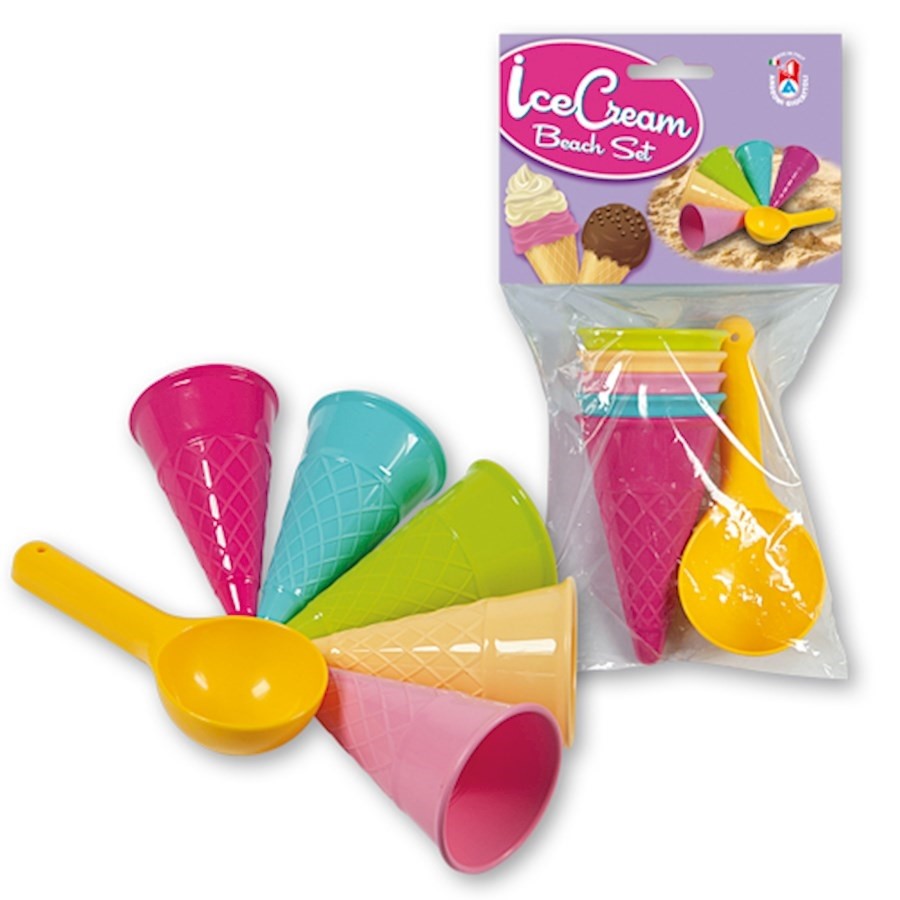 CONO+PALETTA GELATO BS.5PEZZI