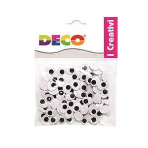 OCCHI MOBILI ADESIVI OVALI mm10x12 100pz