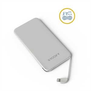 Power Bank Apple - 4000Mha  GROOVY (accessori telefonia)