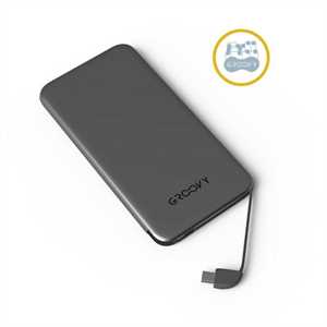 Power Bank Micro - 4000Mha  GROOVY (accessori telefonia)