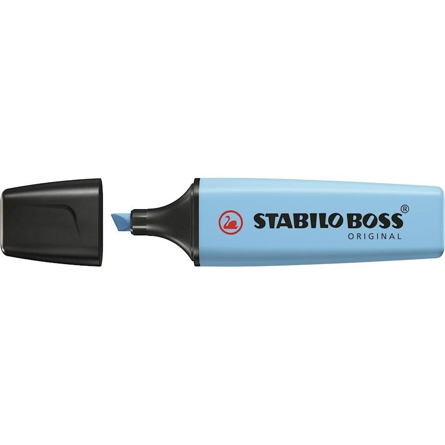 Evidenziatore STABILO BOSS Pastel 112-AZZURRO CIELO