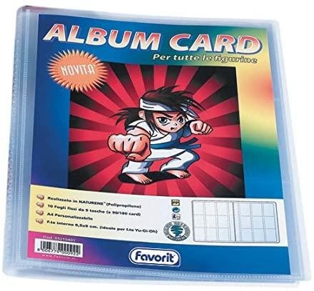 Album Porta Figurine Fogli Fissi