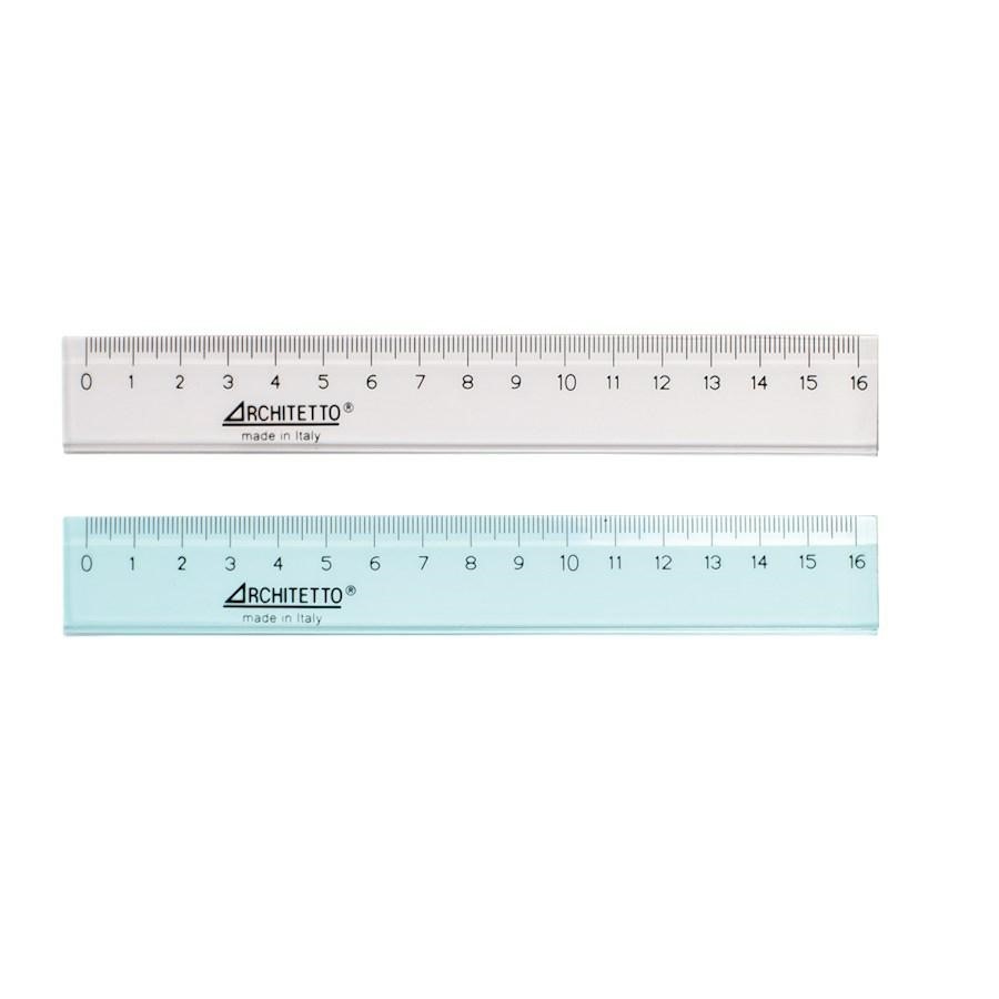 Righello kristal cm 16 in barattolo 40 pz TINTAUNITA