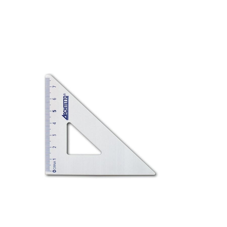 Squadra cm12 45° Alluminio ARCHITETTO (ORN1245)