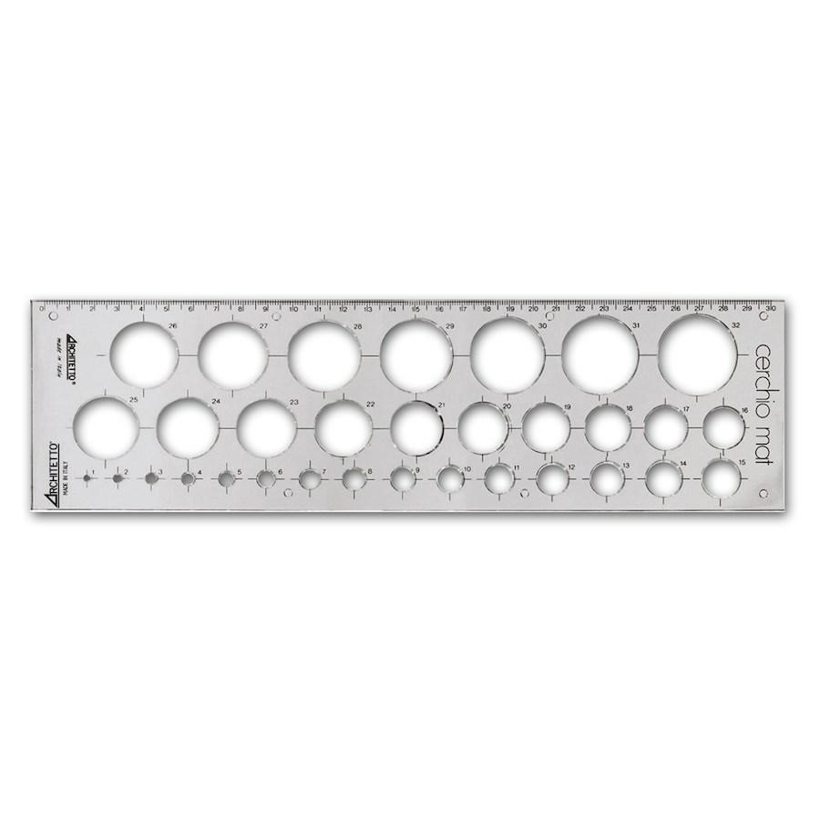 MASCHERA PER CERCHI GRANDI 1:35 ARCHITETTO