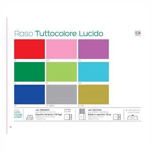 CARTA REGALO 100X70 100FF TUTTOCOLORE LUCIDO