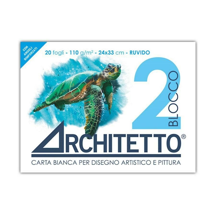 Blocco disegno tipo F2 RUVIDO 24x33 ARCHITETTO(ART2P)