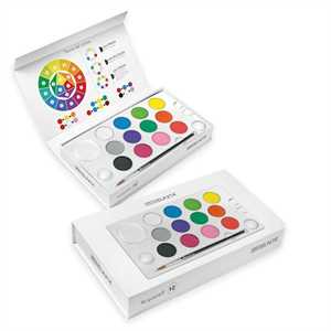 Acquerelli Deluxe a 12 magnetic box   Tintaunita