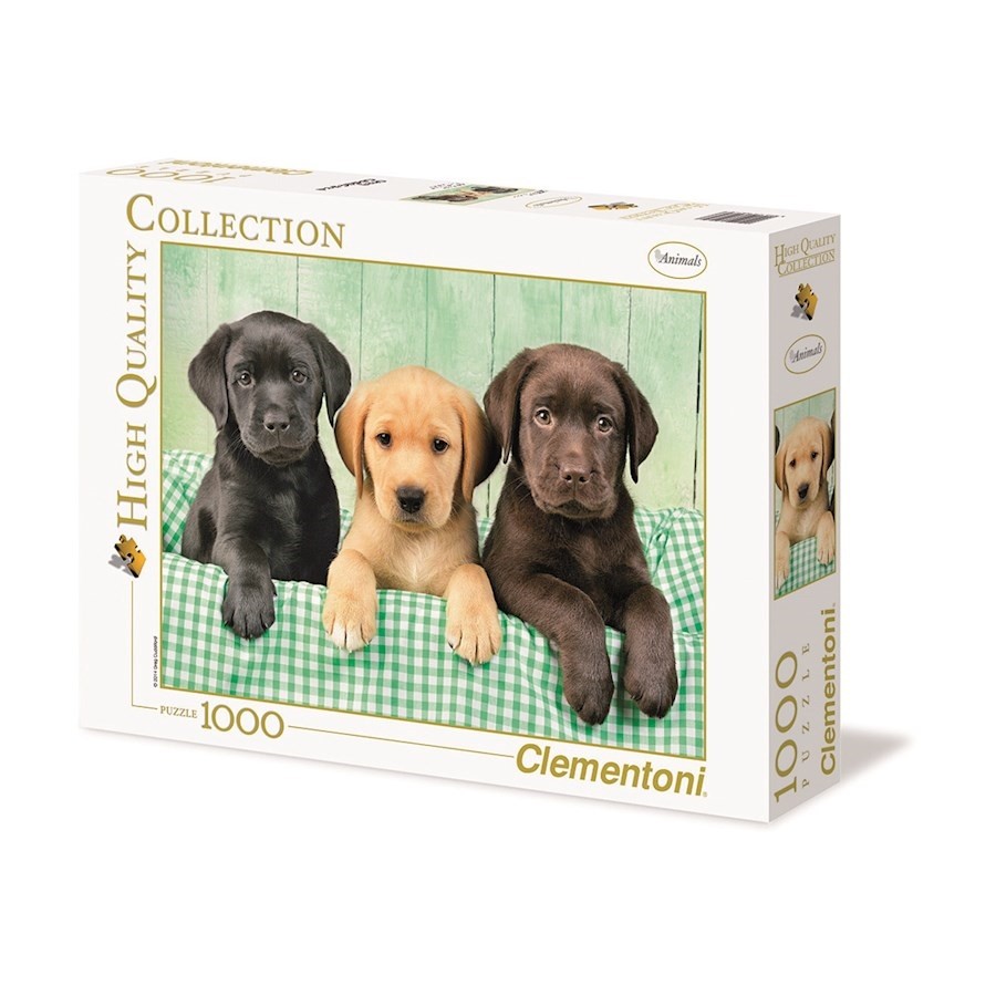 PUZZLE 1000 pz HQC I TRE LABRADOR-THREE LABS
