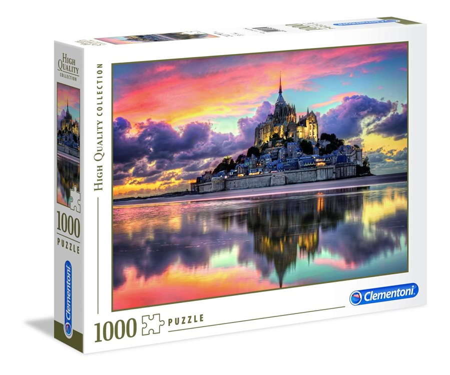 PUZZLE 1000PZ HQC LE MAGNIFIQUE MONT SAINT MICHEL