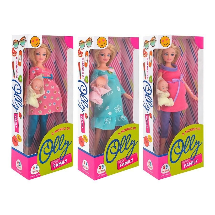 FASHION DOLL INCINTA CON BAMBINO 29CM
