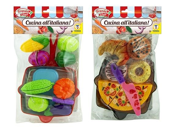 GRANDE CHEF - PADELLA CON ACCESSORI IN VELCRO