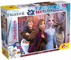 DISNEY PUZZLE MAXI FLOOR 24 FROZEN 2 DOUBLE FACE