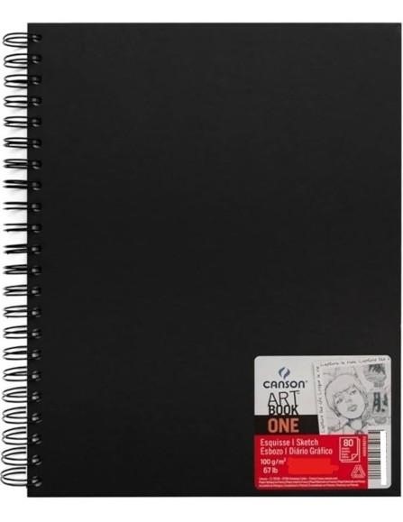 ART BOOK ONE SPIRALATO 14X21,6 CM 98FF 100GR