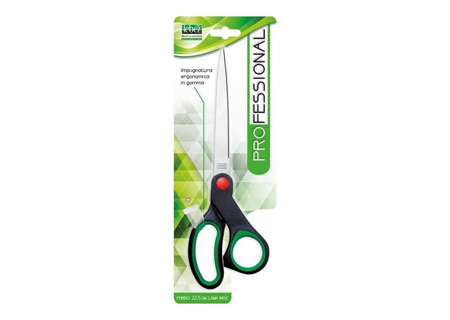 FORBICI 22,5cm INOX IMPUGNATURA PLASTICA