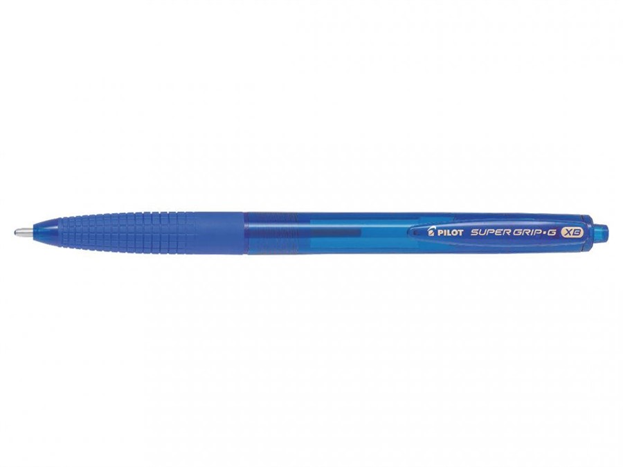 PENNA SFERA SUPERGRIP-G A SCATTO EXTRABROAD BLU