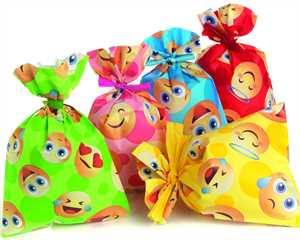 BUSTA PERL.20x35 EMOJI pz100