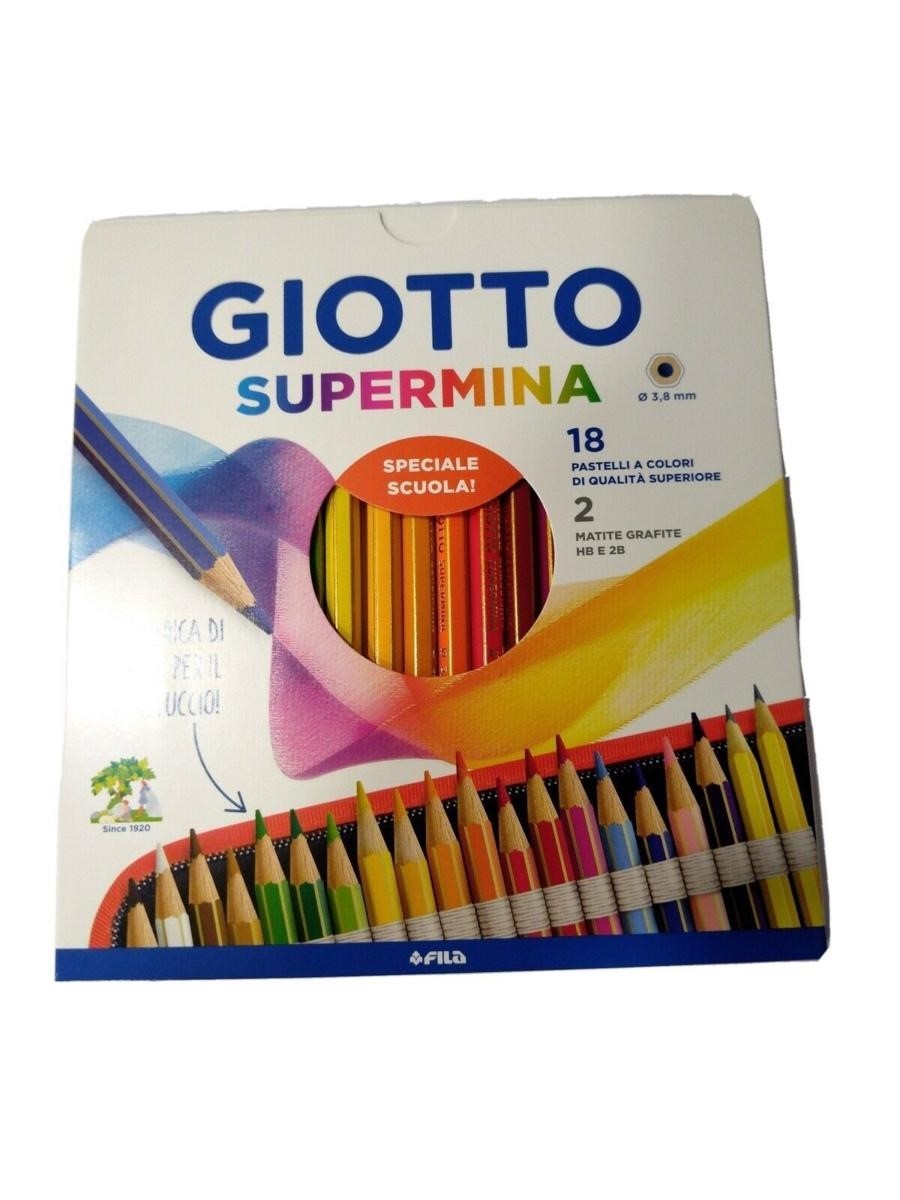 Pastello SUPERMINA pz18+2 GIOTTO