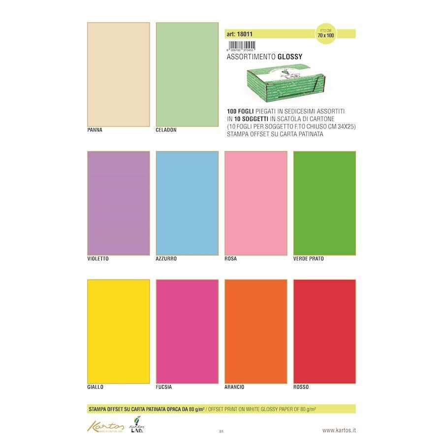 CARTA REGALO 100X70 GLOSSY COLOURS