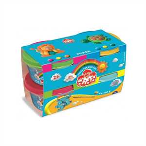 DIDO' POKER BARATTOLI 4X100G VERDE,GIALLO,MAGENTA,CYAN