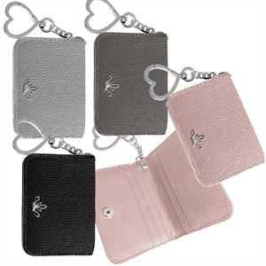 PORTACARD/CHIAVI CON MOSCHETONE CUORE PRINCESS AI 2021