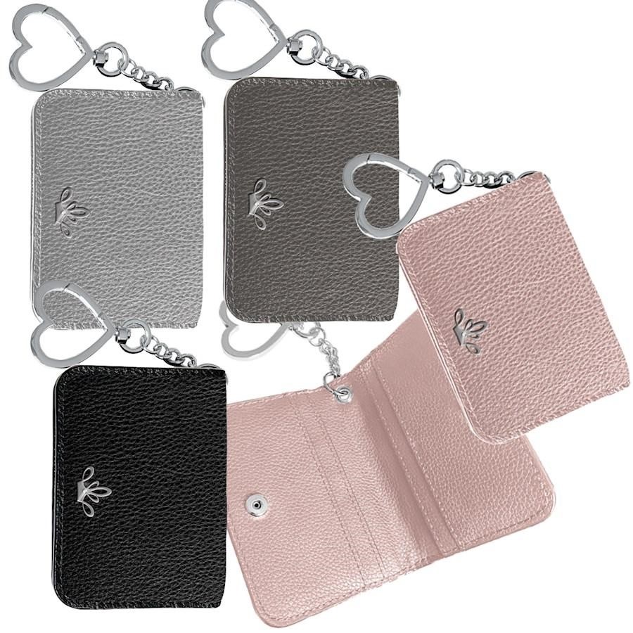 PORTACARD/CHIAVI CON MOSCHETONE CUORE PRINCESS AI 2021