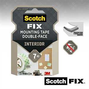 NASTRO BIADESIVO MOUNTING FORTE 19x1,5 SCOTCH-FIX 3M 4496-G1915-P