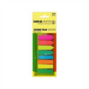 SEGNAPAGINA TintaUNITA DESK CON RIGHELLO 4FRECCIA+4RETT. 8COL.25FF