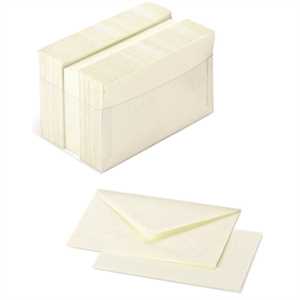 BIGLIETTI+BUSTE fto9 9X14 pz200 BIANCO POOL OVER