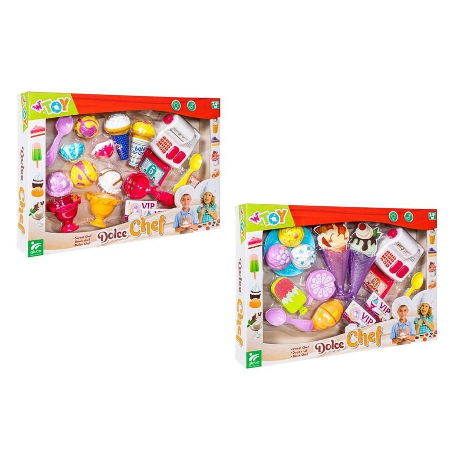 SET GELATI C/REGISTRATORE CASSA B/O/ACCESSORI