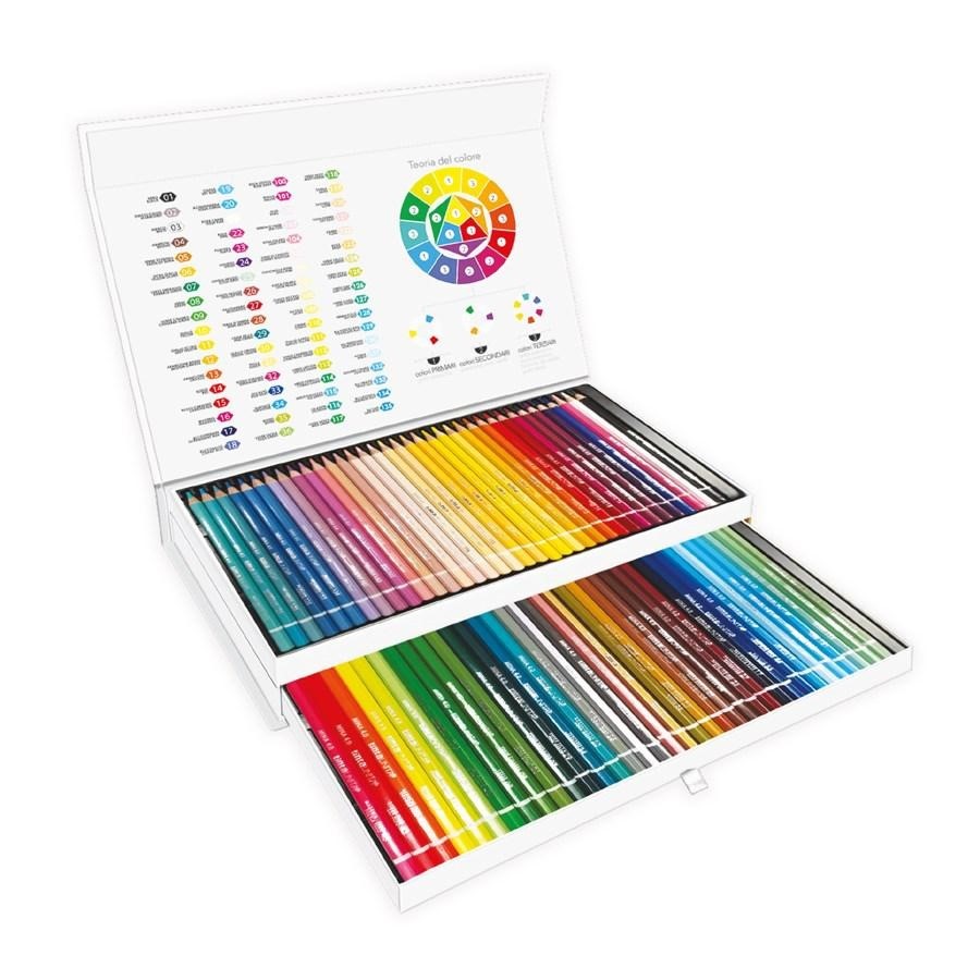 PASTELLI DA 72 MAGNETIC BOX COLORI CLASSICI MINA 4MM 60032 T.UNITA