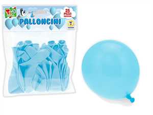 TEO'S PALLONCINI PZ.25 BLU 25 CM