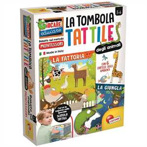 MONTESSORI PLUS TOMBOLA TATTILE DEGLI ANIMALI