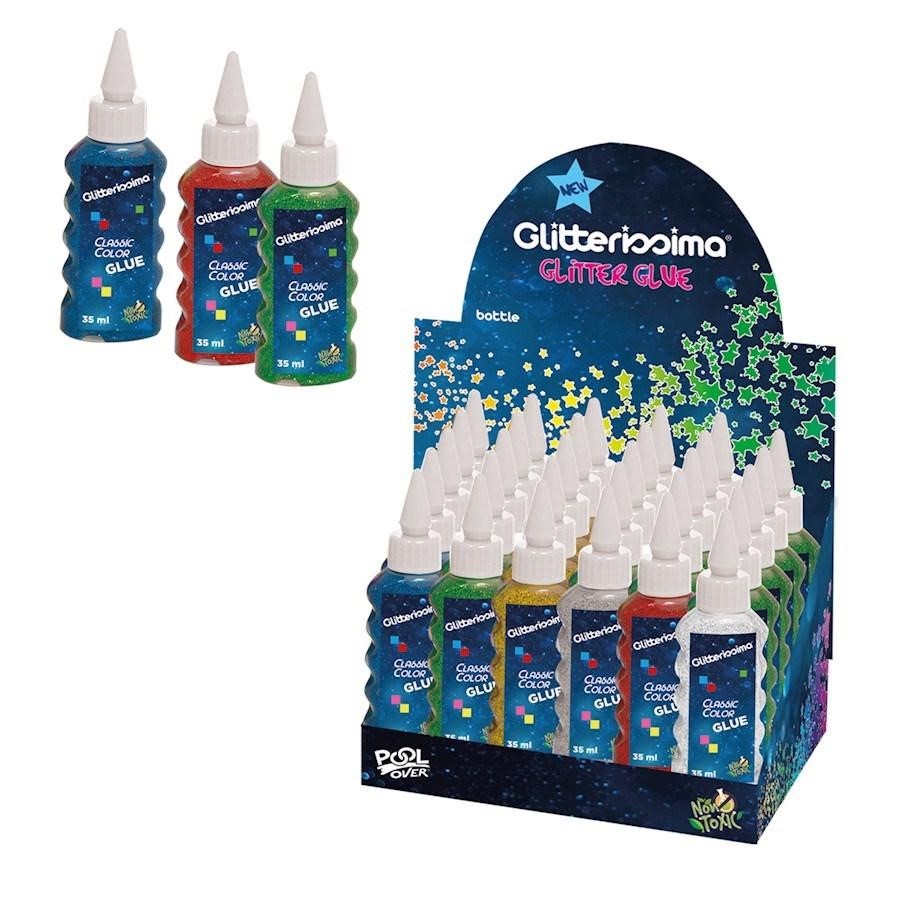 ESP.GLITTER GLUE 35ML CLASSIC  COLOR NEW BOTTLES