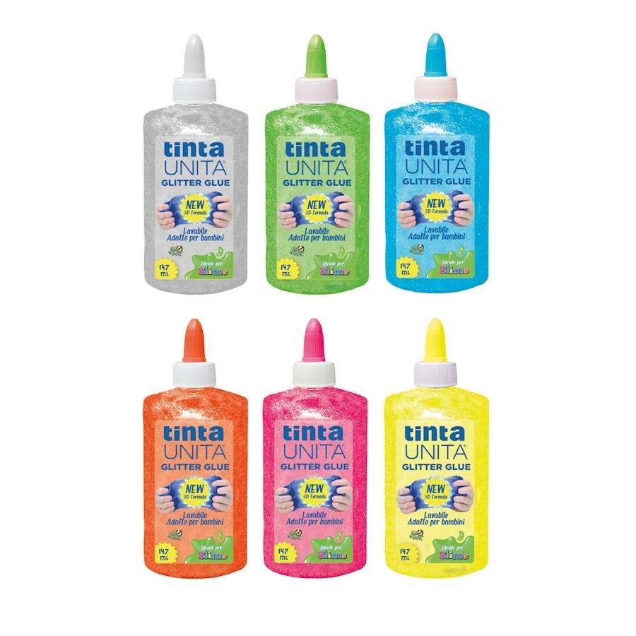COLLA GLITTER FLUO ML. 147 ASS