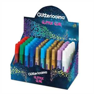 EXPO GLITTER GLUE 10,5ML PZ.60 ASSORTITO
