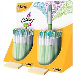 DISPLAY PZ.40 BIC 4 COLOURS FUN