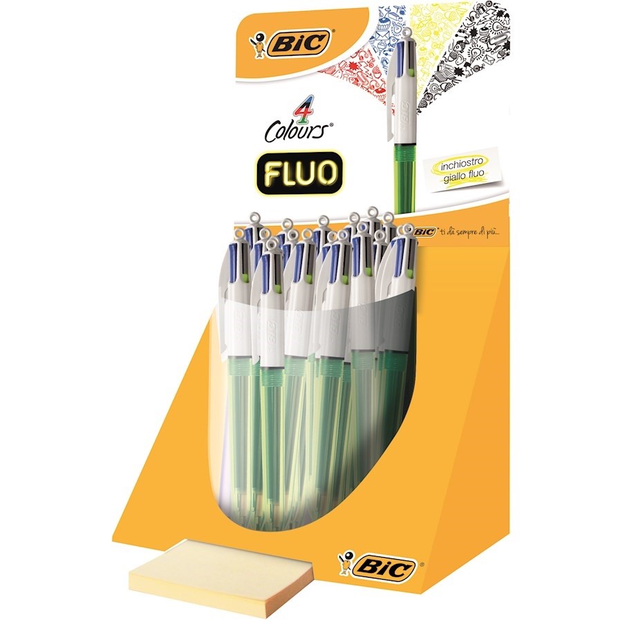 TUBO PZ.20 BIC 4 COLOURS FLUO