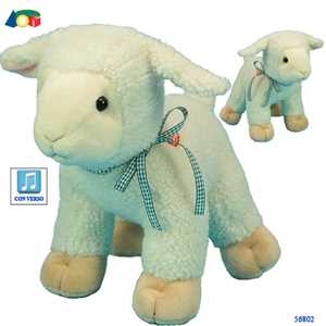 AGNELLO GRANDE CON VOCE CM.28