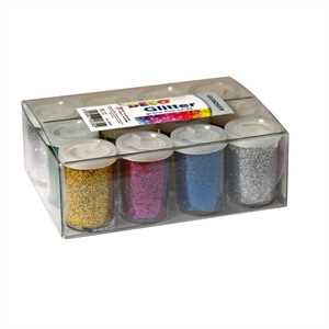 GLITTER - FLACONI ML.25 BLISTER DA PZ12 COL. ASS.