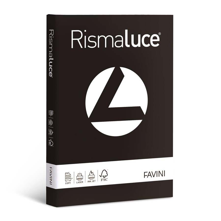 RISMALUCE A3 200GR NERO 125FG