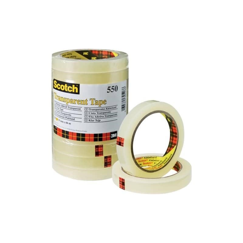 NASTRO ADESIVO 19X66 SCOTCH 3M 550